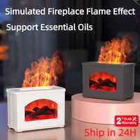 Diffusore Aromi Effetto Fiamma: Silenzioso, Zen e LED Realistico