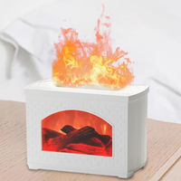 Diffusore Aromi Effetto Fiamma: Silenzioso, Zen e LED Realistico