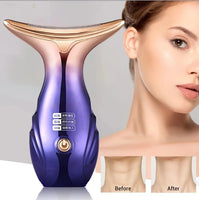 Massaggiatore 3-in-1: Microcorrente, Fototerapia e Anti-Rughe Tonificante