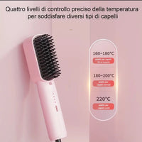 Spazzola Lisciante: Capelli Perfetti, Zero Danni e Risultato da Salone!