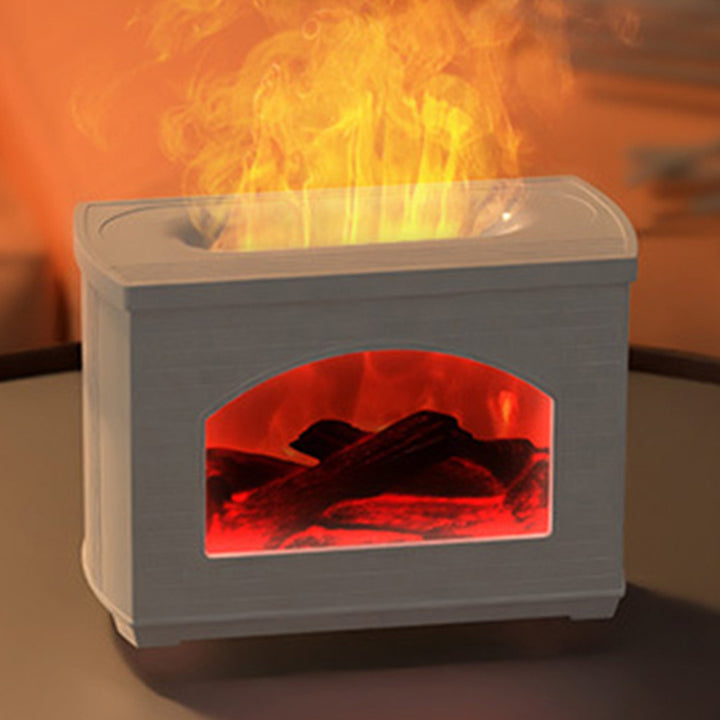 Diffusore Aromi Effetto Fiamma: Silenzioso, Zen e LED Realistico